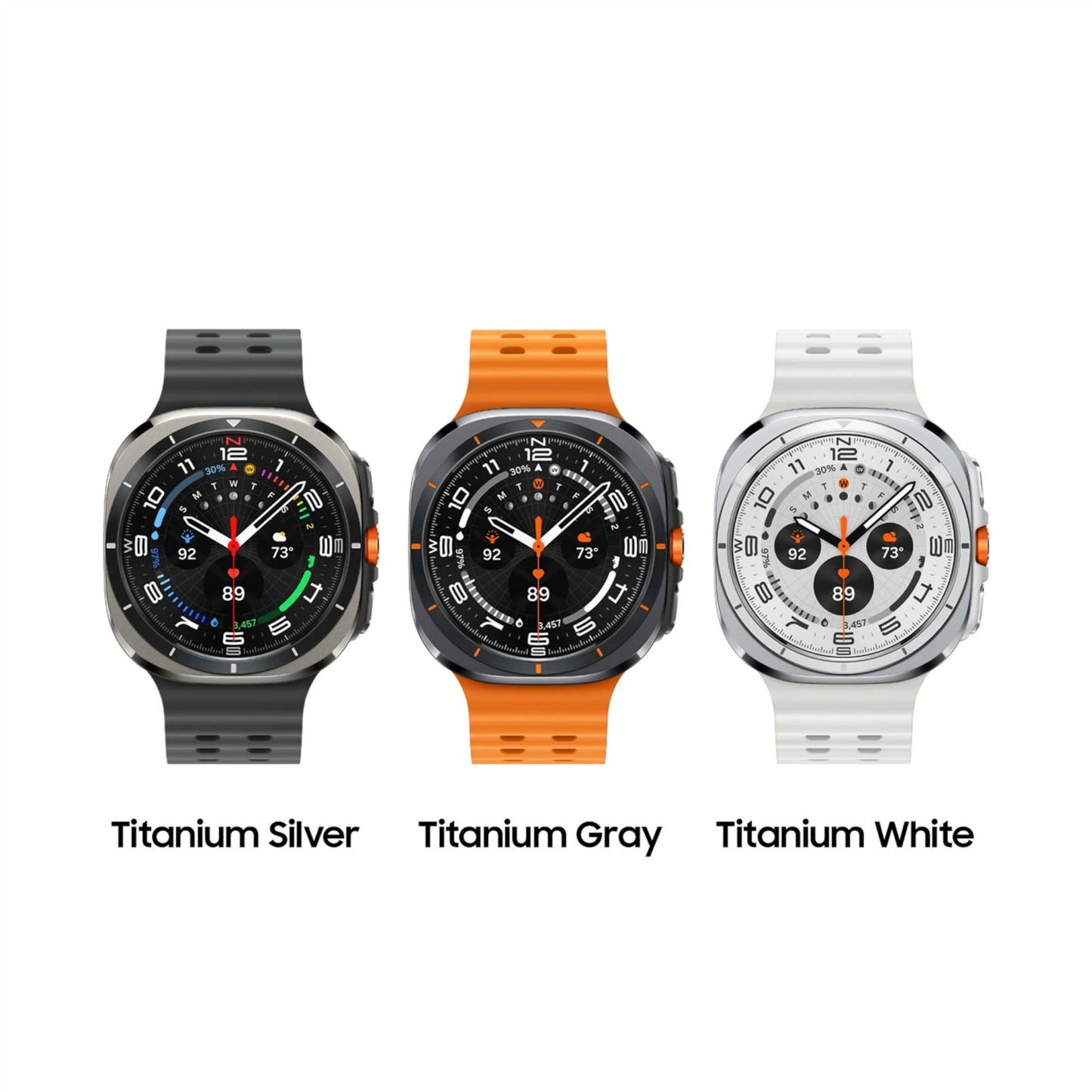 SAMSUNG Galaxy Watch Ultra 47mm LTE AI Smartwatch Bundle w/ 25W Power Adapter, Energy Score, Wellness Tips, Heart Rate Tracking, Sleep Monitor, Fitness Tracker, GPS, 2024,Titanium Gray