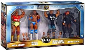 WWE THEN. NOW. FOREVER. TOGETHER. ACTION FIGURE SET - 4PK