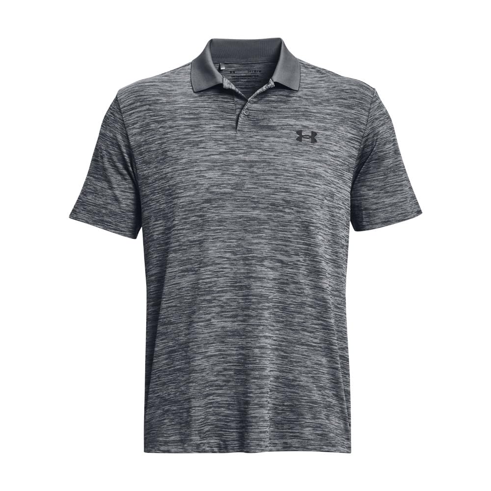 Under Armour Men's Performance 3.0 Polo, (012) Pitch Gray / / Black, X-Small