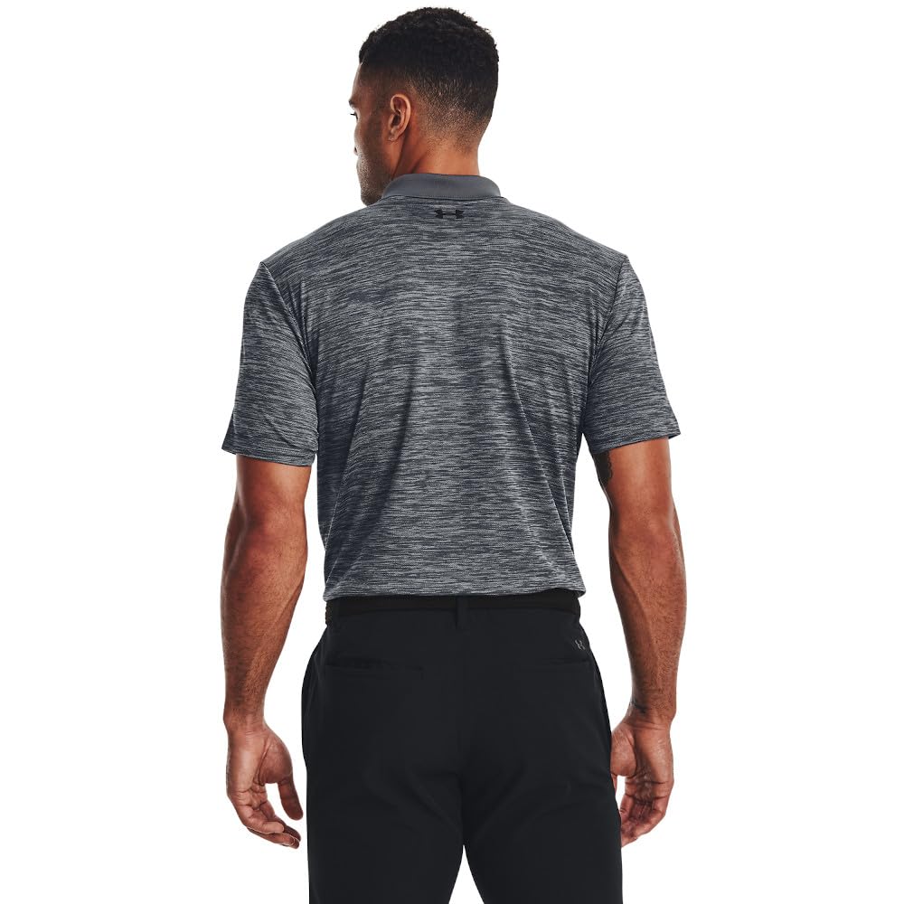 Under Armour Men's Performance 3.0 Polo, (012) Pitch Gray / / Black, X-Small