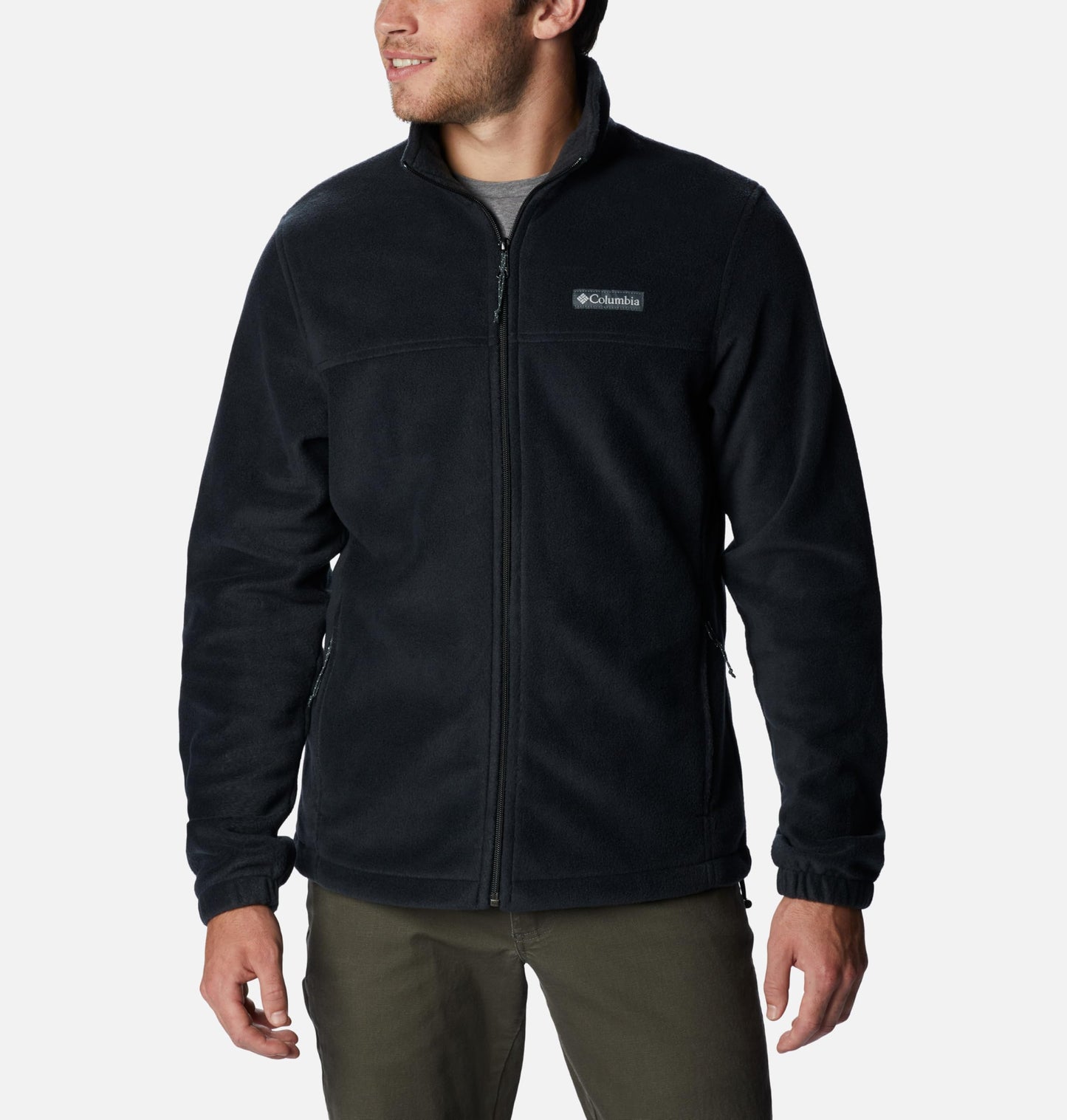 Columbia Men's Steens Mountain 2.0 Full Zip Fleece Jacket, Black, Medium