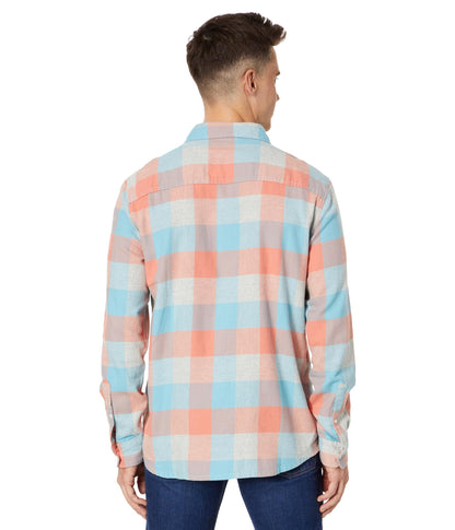 Quiksilver Men's Flannel, Reef Waters Motherfly 234, Small