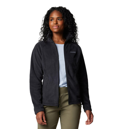 Columbia Women's Benton Springs Full Zip, Black, Medium